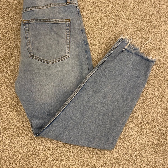 Zara straight leg jeans size 8 - Picture 2 of 3